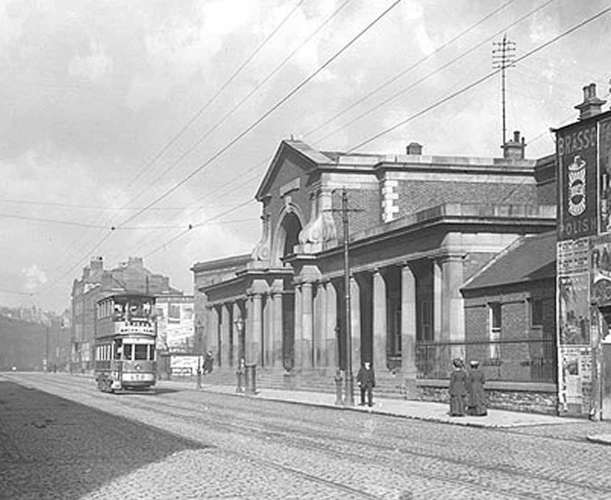 harcourt st station tram 1910